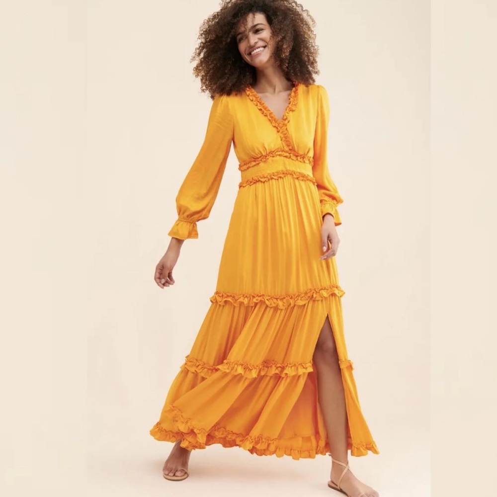 Free People x BTFL-LIFE Ruffle Maxi Dress